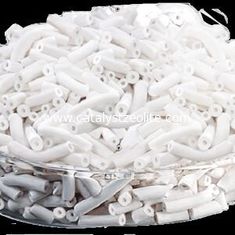 Aphla Alumina Raschig Ring Alumina Catalyst Carriers Tahan Panas 2mm 8mm