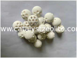 7 Lubang 16mm Alumina Catalyst Carrier Absorpsi air 25%