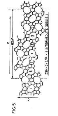 SiO2 / Al2O3 280 Kristal Permukaan 450m2 / G ZSM-11 Zeolite Powder