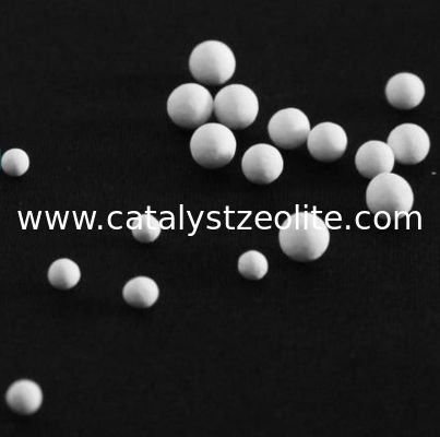 0.8-8mm gamma alumina alpha alumina Bentuk bola katalis alumina mendukung bentuk kristal crystal