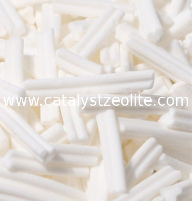 Gamma Alumina LS-RR Tipe Raschig Ring Alumina Carrier 0,6 g/Ml